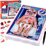 Детска настолна игра Zynora Little Surgeon – Интерактивна докторска игра за сръчност с вибриращ пациент, медицински органи и скалпел (4+ години)