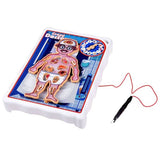 Детска настолна игра Zynora Little Surgeon – Интерактивна докторска игра за сръчност с вибриращ пациент, медицински органи и скалпел (4+ години)