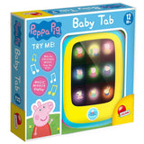 Детски интерактивен таблет Lisciani Peppa Pig Baby Tab – Огледален бебешки таблет с песнички, звуци и светлини (12+ месеца)