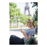 АУДИО СЛУШАЛКИ ТИП ТАПИ С МИКРОФОН TAE1105BL PHILIPS - СИН