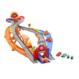 Детска писта Disney Pixar Cars: Rescue Road – Многоетажна състезателна писта от Радиатор Спрингс с дължина над 96 см и 4 колички (4+ години)