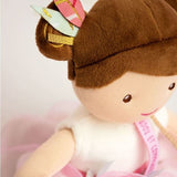 Луксозна бебешка плюшена кукла в подаръчна кутия Doudou Princesse Ombeline – Премиум първа кукла Принцеса със златни детайли (30 см)