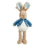 Луксозна бебешка плюшена играчка Flopsy Bunny Peter Rabbit Deluxe – Меко зайче Флопси в розова пелерина (31 см)