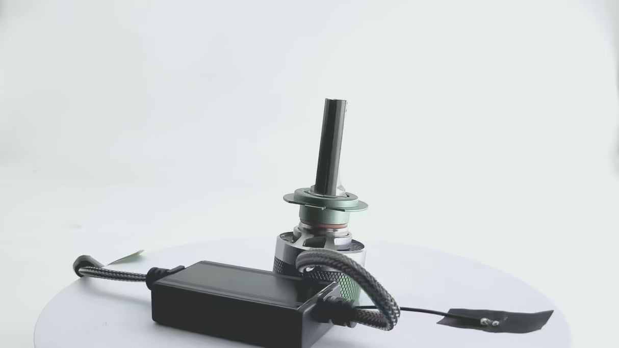 Интелигентни H4 LED Крушки с Bluetooth и промяна на цвета от 3500К-8000К – 160W, CANBUS