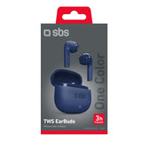 БЕЗЖИЧНИ СЛУШАЛКИ BLUETOOTH TWS СЛУШАЛКИ ONE COLOR SBS - СИН