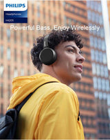 БЕЗЖИЧНИ СЛУШАЛКИ С НАУШНИЦИ BLUETOOTH ON-EAR СЛУШАЛКИ TAH4205BL PHILIPS -СИН