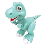 Интерактивен динозавър робот Zynora Smart Dinosaur – Умен радиоуправляем робот с ефект на истинска пара, сензори за жестове и емоции (3 години +)