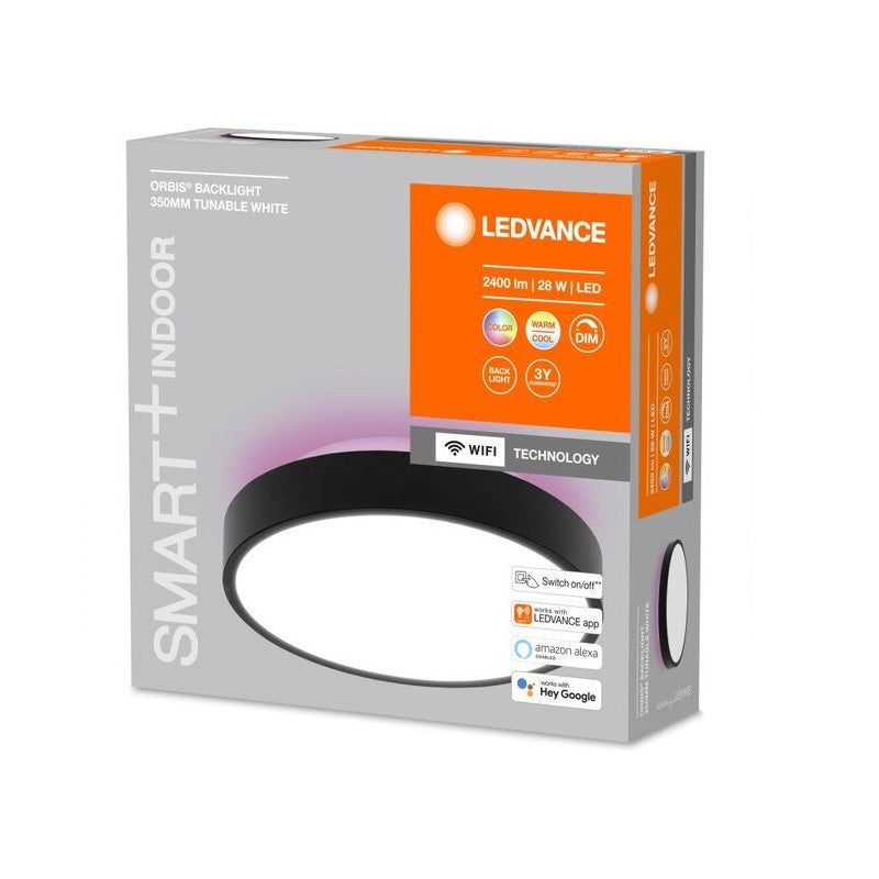 Димируема лампа SMART+ WIFI LED ЛАМПА ORBIS RD BL 350 RGBTW BKLEDV LEDVANCE