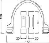 РАБОТНА LED ЛАМПА ЗА ВРАТ LEDINSPECT LEDIL413 WEARABLE NECK LIGHT OSRAM