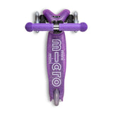 Детска сгъваема тротинетка Maxi Micro Deluxe Foldable Neon LED – Премиум скутер със светещи LED колела без батерии, лагери ABEC 9 и патентовано управление (5-12 години)