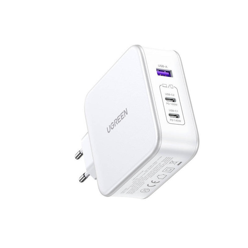 МРЕЖОВО ЗАРЯДНО УСТРОЙСТВО 220V 2xUSB-C,1xUSB A,140W CD289 UGREEN