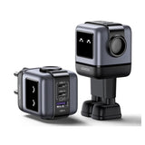 CD361 ЗАРЯДНО УСТРОЙСТВО 2xUSB-C,1xUSBA,65W,ROBOT, UGREEN - СИВ