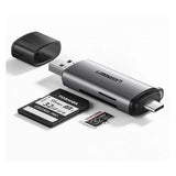 ЧЕТЕЦ ЗА КАРТИ CM185 CARD READER USB-C/USB-A, SD/micro SD UGREEN