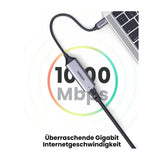 ИНТЕРНЕТ АДАПТЕР USB-C/RJ45 CM199 UGREEN - МЕТАЛ