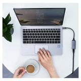 ИНТЕРНЕТ АДАПТЕР USB-C/RJ45 CM199 UGREEN - МЕТАЛ