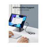 ХЪБ 4xUSB3.0 A,1xUSB-C,INPUT USB-C CМ219 UGREEN