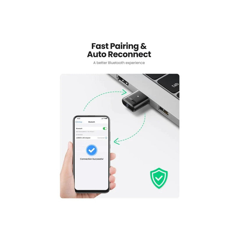 BLUETOOTH 5.0 АДАПТЕР CM390 UGREEN