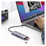 МУЛТИФУНКЦИОНАЛЕН АДАПТЕР 6in1 HDMI/USB A/SD+PD CM51 UGREEN1