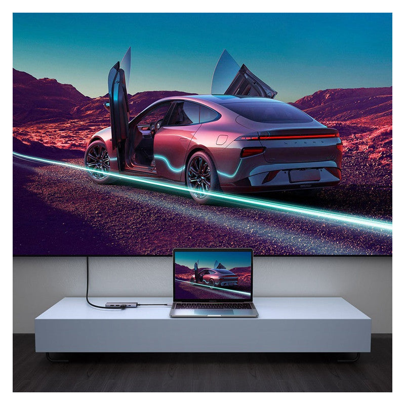 МУЛТИФУНКЦИОНАЛЕН АДАПТЕР 6in1 HDMI/USB A/SD+PD CM51 UGREEN1