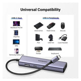 МУЛТИФУНКЦИОНАЛЕН АДАПТЕР 6in1 HDMI/USB/RJ45+PD CM512 UGREEN