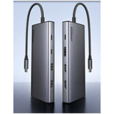 МУЛТИФУНКЦИОНАЛЕН АДАПТЕР 8in1 HDMI/DP/100WPD CM639 UGREEN