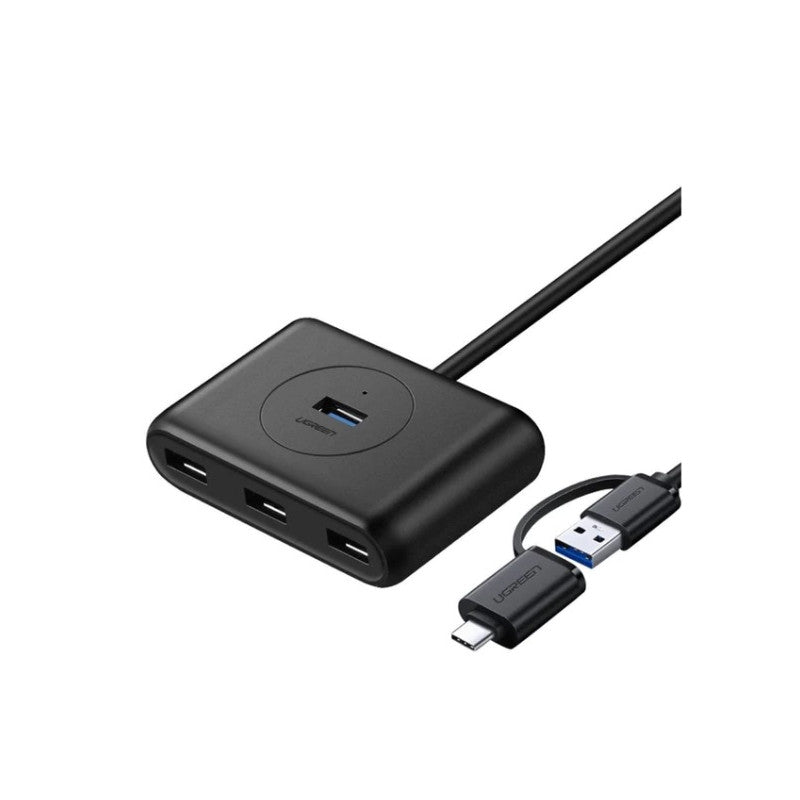 ХЪБ 4xUSB3.0 A, OTG, USB A /USB-C CR113 UGREEN