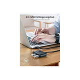 ХЪБ 4xUSB3.0 A, OTG, USB A /USB-C CR113 UGREEN