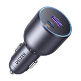 ЗАРЯДНО ЗА КОЛА 1xUSB-C+1xUSB A,63W EC701 UGREEN