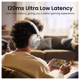 BLUETOOTH СЛУШАЛКИ Max5 ANC HP202 UGREEN - БЯЛ