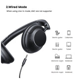 BLUETOOTH СЛУШАЛКИ Max5 ANC HP202 UGREEN - ЧЕРЕН