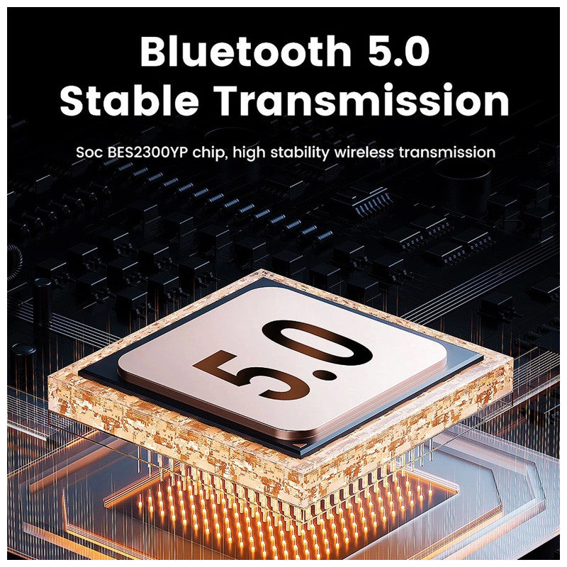 BLUETOOTH СЛУШАЛКИ Max5 ANC HP202 UGREEN - ЧЕРЕН