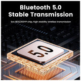 BLUETOOTH СЛУШАЛКИ Max5 ANC HP202 UGREEN - ЧЕРЕН