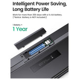 КЛАВИАТУРА БЕЗЖИЧНА BG, CHOCOLATE MEM KU004 UGREEN