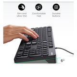 КЛАВИАТУРА BG, CHOCOLATE MEMBR, 1.5m KU004 UGREEN