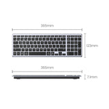 КЛАВИАТУРА БЕЗЖИЧНА KU005 ULTRA SLIM UGREEN