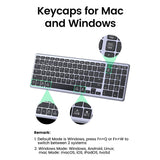 КЛАВИАТУРА БЕЗЖИЧНА KU005 ULTRA SLIM UGREEN