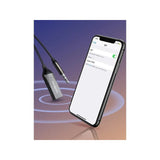Адаптер BLUETOOTH CAR RECEIVER AUX MIC CM309 UGREEN 5.0/3.5mm, черен