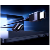 USB-C КЪМ USB-C КАБЕЛ ЗА ДАННИ И ЗАРЕЖДАНЕ 240W PD 3.1 – 2 м (LP513) UGREEN - СИВ