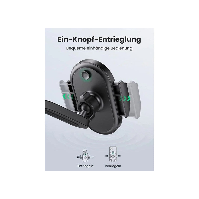 УНИВЕРСАЛНА СТОЙКА ЗА ТЕЛЕФОН ТАБЛО/СТЪКЛО В КОЛА LP405 UGREEN