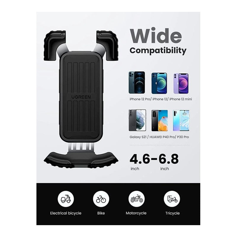 СТОЙКА ЗА ТЕЛЕФОН ЗА КОЛЕЛО LP494 UGREEN