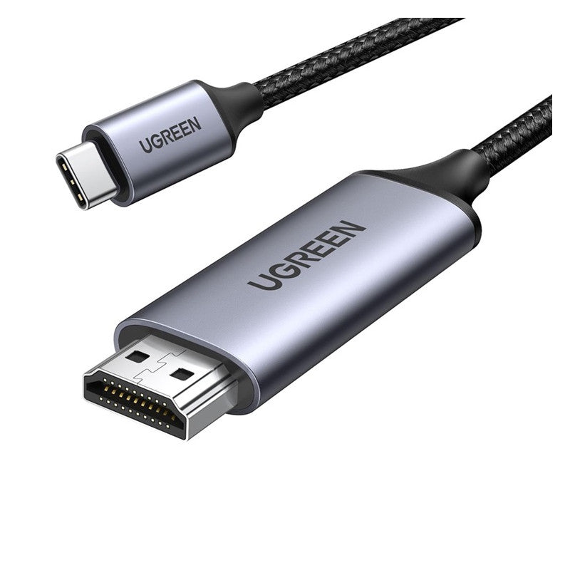 КАБЕЛ USB-C/HDMI 4K UHD ПЛЕТЕН С ДЪЛЖИНА 1.5m MM142 UGREEN