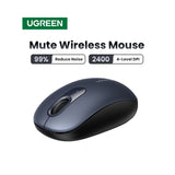 БЕЗЖИЧНА КОМПЮТЪРНА МИШКА 2400 Dpi МU105 UGREEN - MIDNIGHT BLUE