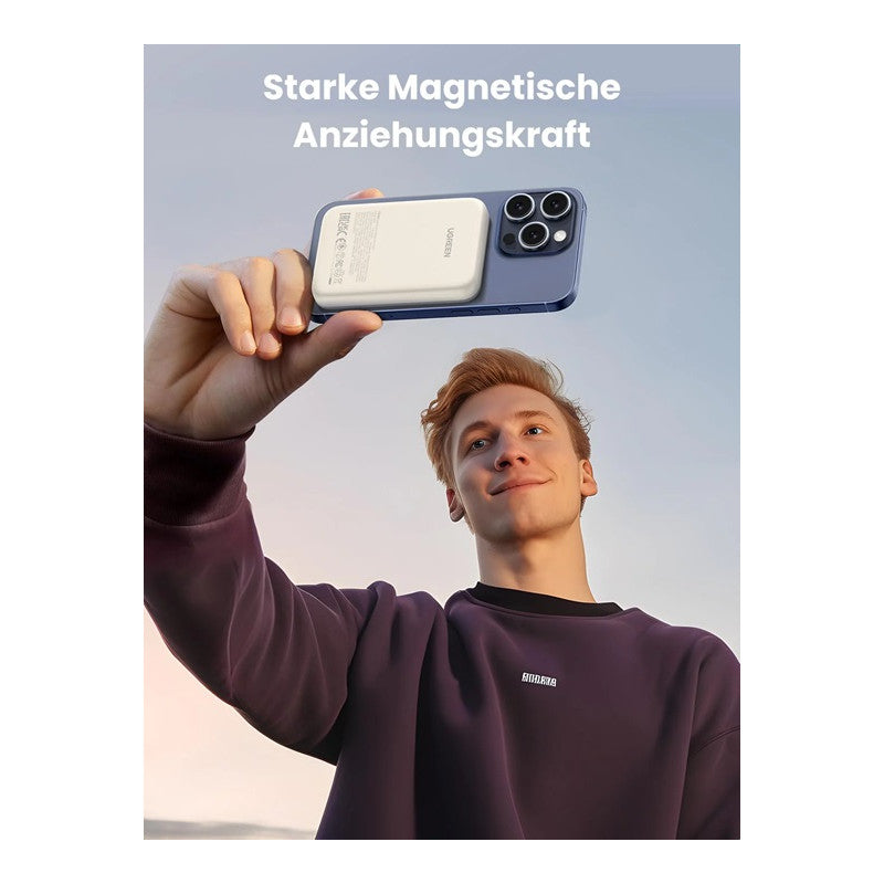 POWER BANK (ВЪНШНА БАТЕРИЯ) 10 000mAh Mini MAGNETIC WI PB561 UGREEN