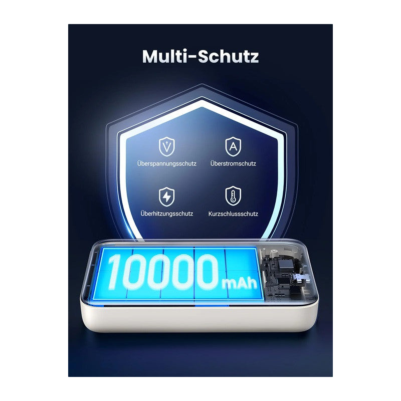 POWER BANK (ВЪНШНА БАТЕРИЯ) 10 000mAh Mini MAGNETIC WI PB561 UGREEN