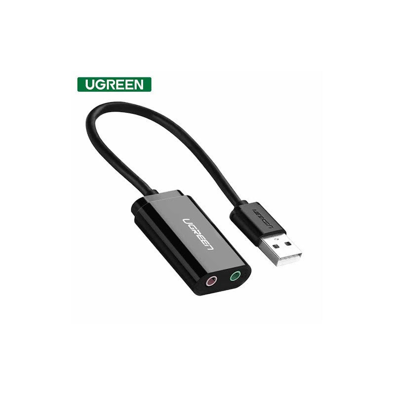 АДАПТЕР USB2.0 3.5mm UGREEN