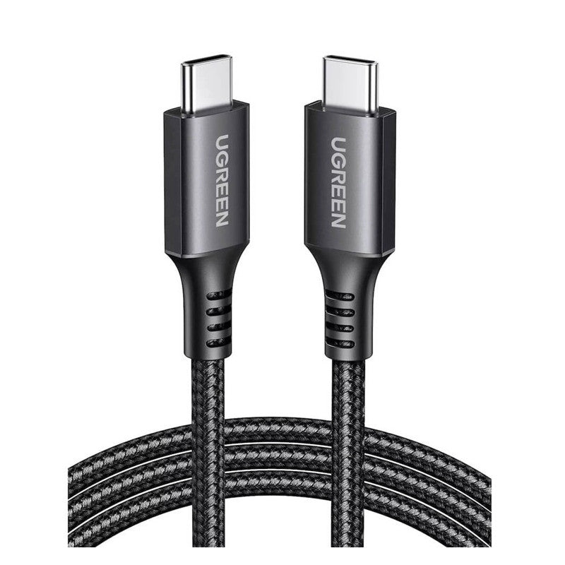 USB-C КЪМ USB-C КАБЕЛ ЗА ДАННИ И ЗАРЕЖДАНЕ – 60W 1м (US567) UGREEN - СИВ