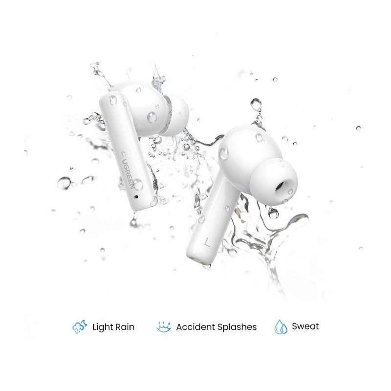 Безжични слушалки Т3 TWS ANC WS106 UGREEN -БЯЛ