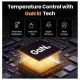 УНИВЕРСАЛНО ЗАРЯДНО УСТРОЙСТВО X755 220V 2xUSB-C 1xUSB A GaN 65W UGREEN