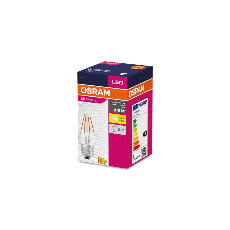 LED КРУШКИ VALUE FILAMENT CLA60 806lm/827 E27 LEDVANCE