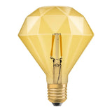 LED ЛАМПА VINTAGE 1906 LED CL DIAMOND FIL GOLD 40/4,5W/825 E LEDVANCE